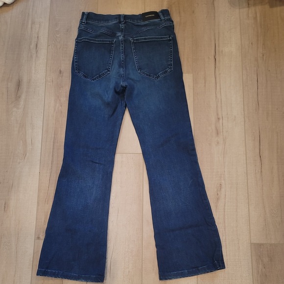 Express High Rise Bell flare Jeans Women's 4 - Picture 4 of 7